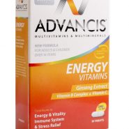 انرژی ویتامینز ادونسیس|Energy Vitamines-ADVANCIS، مکمل ویتامین، انرژی زا، داروخانه شبانه روزی دکتر فرمان آرا، کرمان