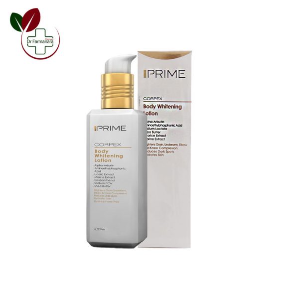 لوسیون روشن کننده بدن پریم Body Whitening Lotion prim