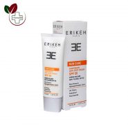 کرم ضد آفتاب پوست خشک رنگ بژ طبیعی Normal To Dry Skin Sunscreen Tinted Cream Erikeh SPF50