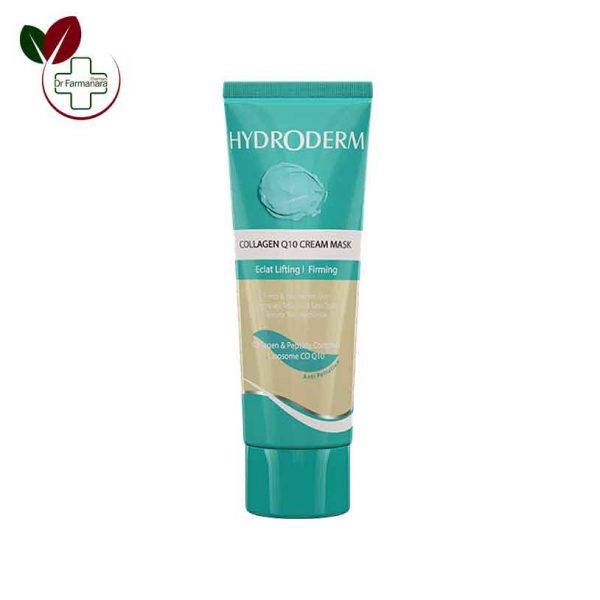 ماسک کرمی ضد چروک و سفت کننده هیدرودرم Collagen Q10 Cream Mask Hydroderm