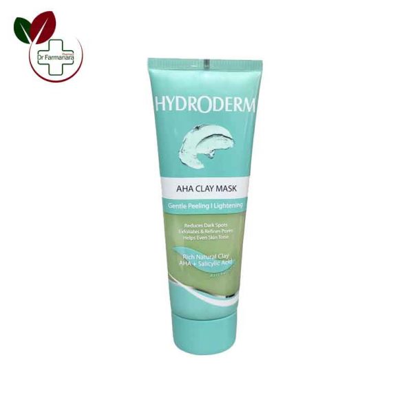 ماسک رسی لایه بردار ملایم و روشن کننده هیدرودرم AHA Clay Mask Hydroderm