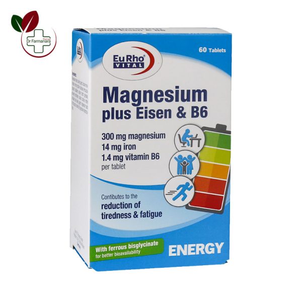 منیزیم پلاس آیزن و ب6 Magnesium Plus Eisen And B6